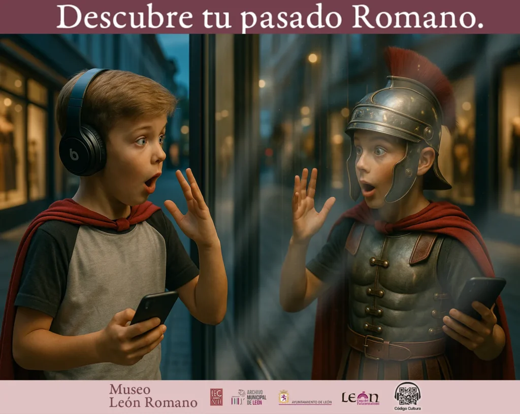 descubre el leon romano con codigo cultura